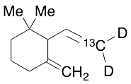 2-Ethenyl-1,1-dimethyl-3-methylenecyclohexane-D2,13C