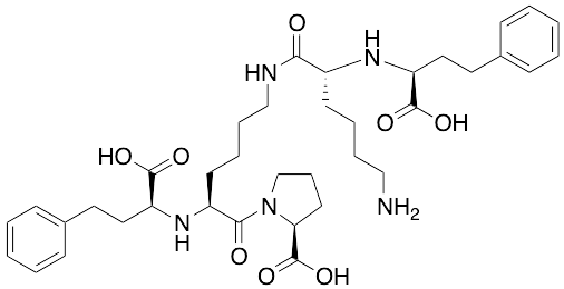 N6-[(N2-(1(S)-Carboxy-3-phenyl-propyl)-D-lysyl] Lisinopril