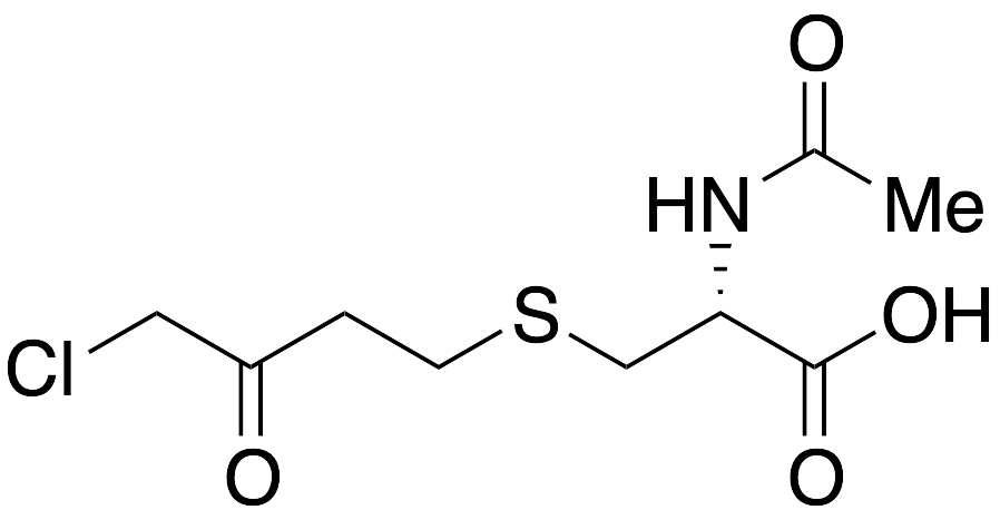 N-Acetyl-S-(4-chloro-3-oxobutyl)-L-cysteine