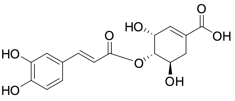 (3R,4S,5R)-4-[[(2E)-3-(3,4-Dihydroxyphenyl)-1-oxo-2-propen-1-yl]oxy]-3,5-dihydroxy-1-cyclohexene-1-carboxylic Acid
