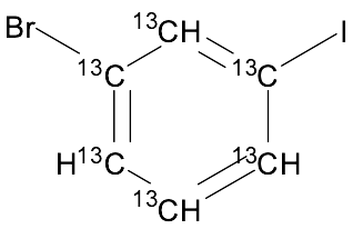 1-Bromo-3-iodo(1,2,3,4,5,6-13C6)benzene