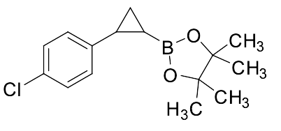 2-[2-(4-Chlorophenyl)cyclopropyl]-4,4,5,5-tetramethyl-1,3,2-dioxaborolane