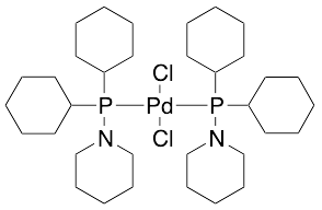 Dichlorobis[1-​(dicyclohexylphosphi​no-​κP)​piperidine]​-palladium