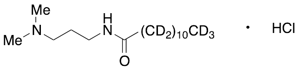 N-[3-(Dimethylamino)propyl]lauramide-d23 Hydrochloride