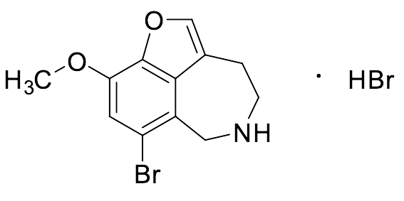 9-Bromo-7-methoxy-1,2,3,4-tetrahydrobenzofuro[4,3-cd]azepine Hydrobromide