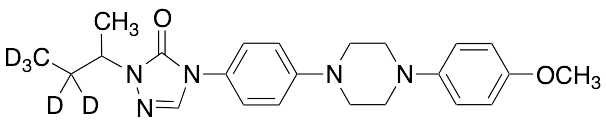 2-sec-Butyl-d5-4-{4-[4-(4-methyloxy-phenyl)-piperazin-1-yl]-phenyl}-2,4-dihydro-[1,2,4]-triazol-3-one