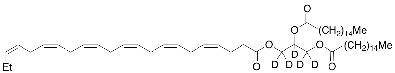 1,2-Dipalmitoyl-3-docosahexaenoyl Glycerol-d5