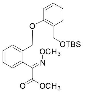 Methyl (E)-2-(2-((2-(((tert-Butyldimethylsilyl)oxy)methyl)phenoxy)methyl)phenyl)-2-(methoxyimino)acetate