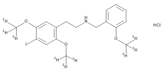 25I-NB2OMe-D9.HCl