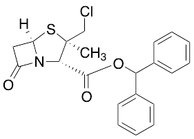 [2S-(2alpha,3beta,5alpha)]-3-(Chloromethyl)-3-methyl-7-oxo-4-Thia-1-azabicyclo[3.2.0]heptane-2-carboxylic Acid Diphenylmethyl Ester