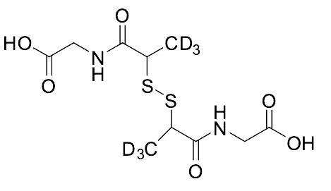 Tiopronin Disulfide-d6
