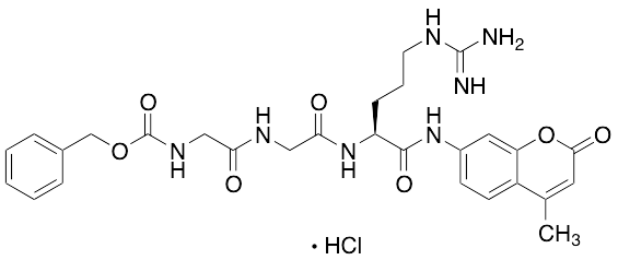 N-CBZ-Glycyl-glycyl-L-arginine 7-Amido-4-methylcoumarin Hydrochloride