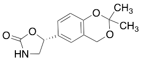 (R)-5-(2,2-Dimethyl-4H-1,3-benzodioxin-6-yl)-1,3-oxazolidin-2-one