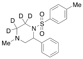 4-Methyl-2-phenyl-1-tosylpiperazine-d4