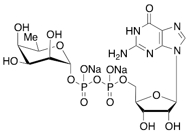 Guanosine 5'-Pyrophosphate Ester 6-Deoxytalose (>90%) Disodium Salt