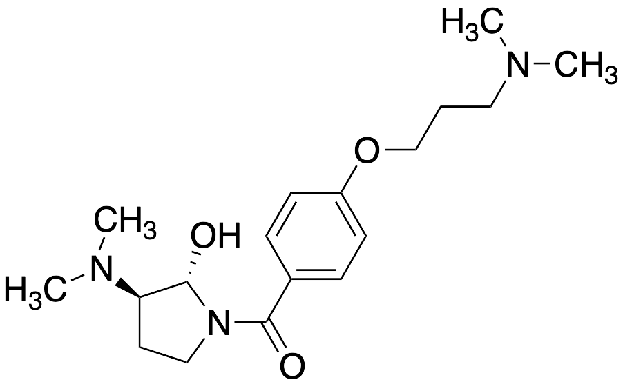((2S,3R)-3-(Dimethylamino)-2-hydroxypyrrolidin-1-yl)(4-(3-(dimethylamino)propoxy)phenyl)methanone