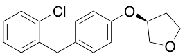 (3S)-3-[4-[(2-Chloro-phenyl)methyl]phenoxy]tetrahydrofuran