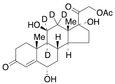 21-O-Acetyl 6Alpha-Hydroxy Cortisol-d4