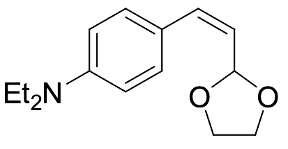 cis-4-[2-(1,3-Dioxolan-2-yl)ethenyl]-N,N-diethylbenzenamine