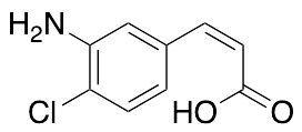 (2Z)-3-(3-Amino-4-chlorophenyl)-2-propenoic Acid