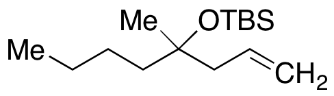 tert-Butyldimethyl((4-methyloct-1-en-4-yl)oxy)silane