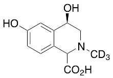 rac-(4R)-4,6-Dihydroxy-2-methyl-1,2,3,4-tetrahydroisoquinoline-1-carboxylic Acid-D3 (Impurity)