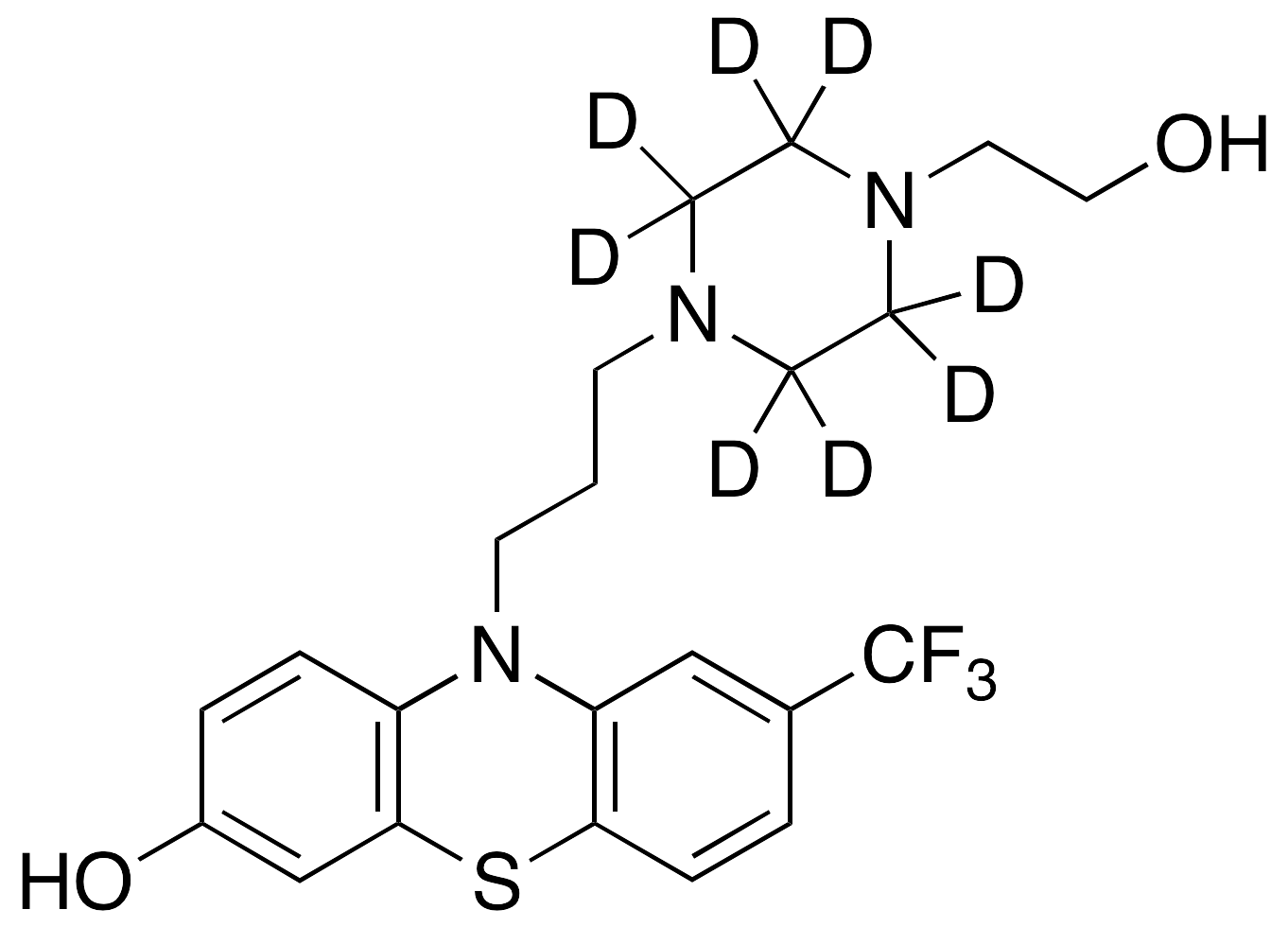 7-Hydroxy Fluphenazine-d8