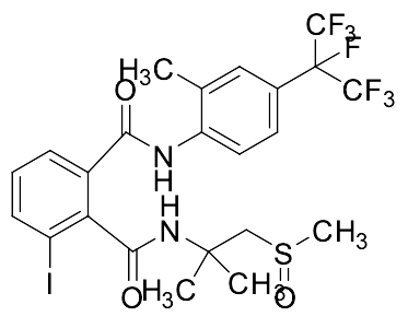 3-Iodo-N2-(2-methyl-1-(methylsulfinyl)propan-2-yl)-N1-(2-methyl-4-(perfluoropropan-2-yl)phenyl)phthalamide