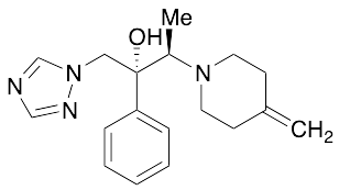 (2R,3R)-3-(4-Methylidenepiperidin-1-yl)-2-phenyl-1-(1H-1,2,4-triazol-1-yl)butan-2-ol