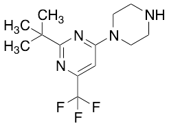 1-[2-(tert-Butyl)-6-(trifluoromethyl)pyrimidin-4-yl]piperazine
