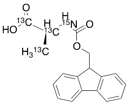 N-Fmoc-L-​alanine-13C3, 15N