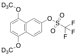 5,8-Dimethoxy-2-naphthalenol Triflate-d6