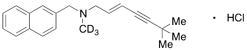 N-[(2E)-6,6-Dimethyl-2-hepten-4-yn-1-yl]-N-methyl-2-naphthalenemethanamine-d3 Hydrochloride