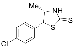 cis-5-​(4-​Chlorophenyl)​-​4-​methyl-2-​thiazolidinethione