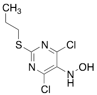 N-(4,6-Dichloro-2-(propylthio)pyrimidine-5-yl)hydroxylamine