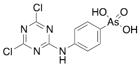 [4-[(4,6-Dichloro-1,3,5-triazin-2-yl)amino]phenyl]arsonic Acid (>90%)