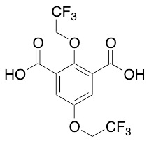 2,5-Bis(2,2,2-trifluoroethoxy)isophthalic Acid