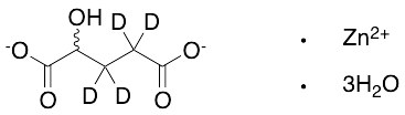 2-Hydroxyglutaric Acid-d4 Zinc Salt Hydrate