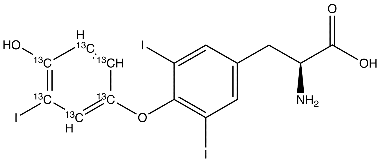 Triiodo 3,3',5-Triiodo-L-thyronine-13C6 | LGC Standards