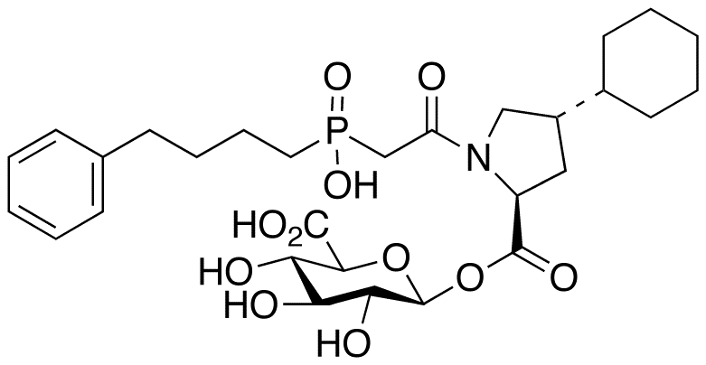 Fosinoprilat Acyl-Beta-D-Glucuronide | LGC Standards