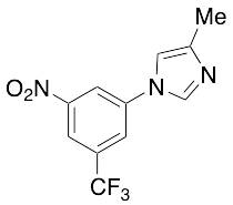 4-Methyl-1-[3-nitro-5-(trifluoromethyl)phenyl]-1H-imidazole