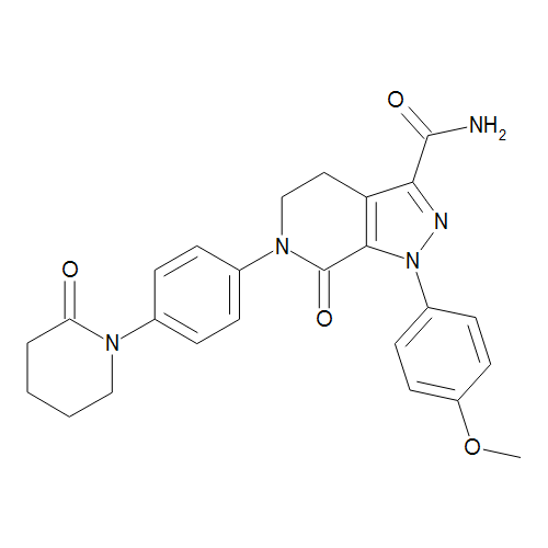 Apixaban Api Structure Apixaban | CAS 503612-47-3 | LGC Standards